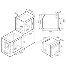 Электрический духовой шкаф KRONA ESSENZA 60 BL G2 — фотография 16