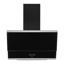 Наклонная вытяжка KRONA IRIDA 600 black push button — фотография 3