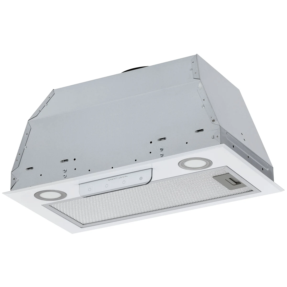 Полновстраиваемая вытяжка KRONA Ameli 600 white S — фотография 1