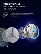 Стирально-сушильная машина с инвертором и паром LEX LWM10714WIDD Lux — фотография 4